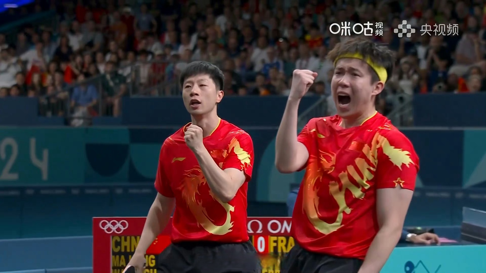 奥地利乒乓球队险胜比利时乒乓球队，马龙关键制胜